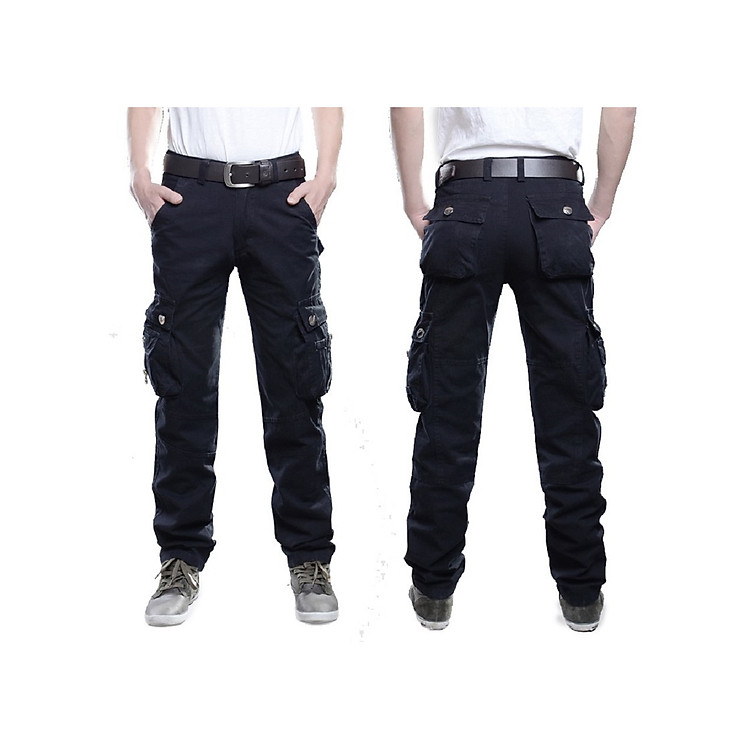 Quần kaki túi hộp nam cao cấp