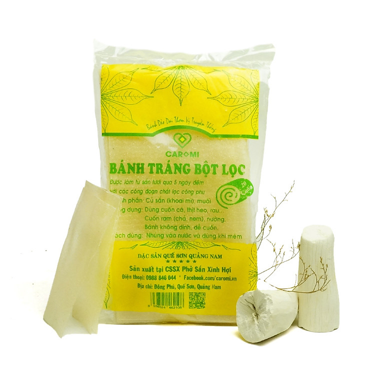 Bánh tráng sắn Caromi (150g)