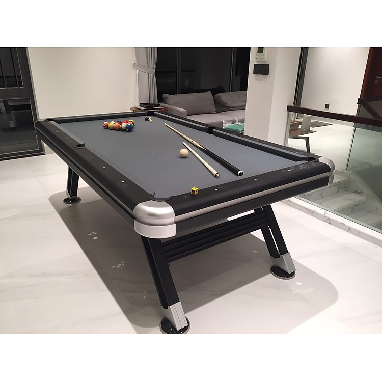 Bàn Bida Cỡ Lớn 2m26 Mặt Nỉ Cao Cấp Phụ Kiện Chuẩn Câu Lạc Bộ, Bàn Bi A Lỗ Mini 2,26m Decor Trang Trí Gia Đình Văn Phòng Hanana