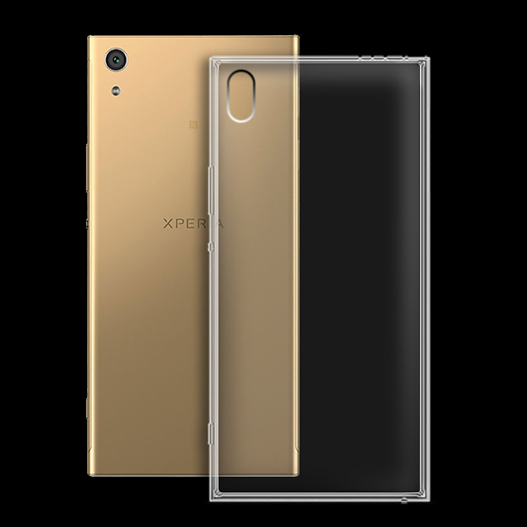 Ốp lưng cho Sony Xperia XA1 Ultra - 01155 - Ốp dẻo trong - Hàng Chính Hãng