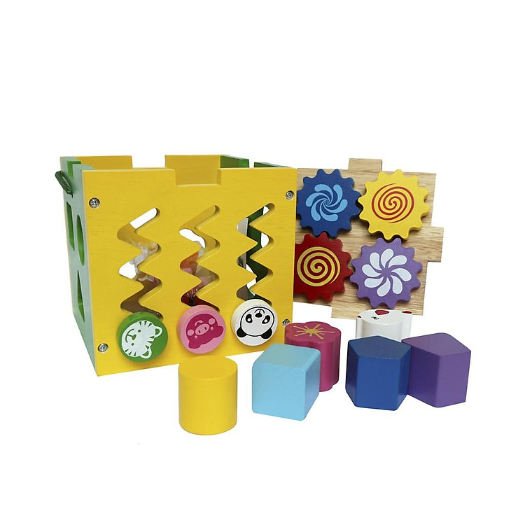 Đồ chơi gỗ Hộp thả khối Winwintoys Chính hãng Giá rẻ - Hình ảnh 2