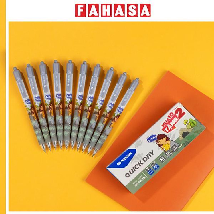 Bút Gel Thiên Long GEL-040 (0.5mm – Mực đen)