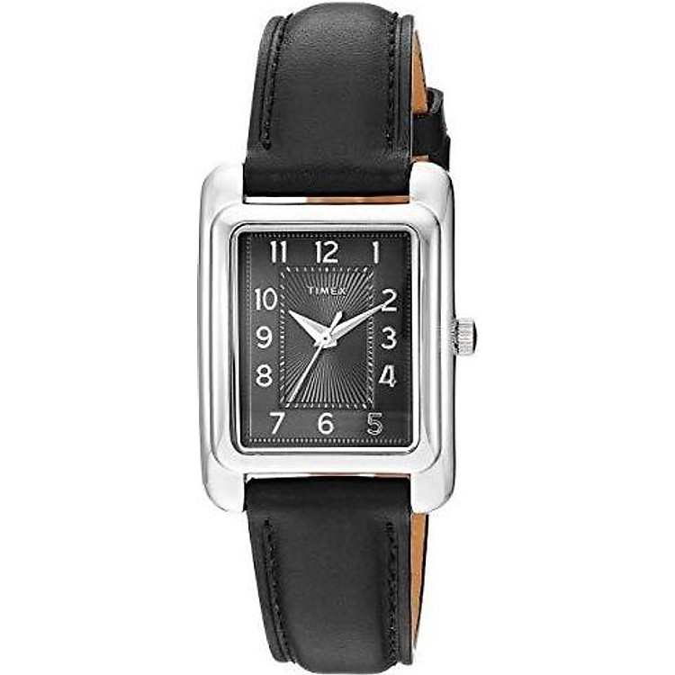 Mua Timex Women's TW2R89700 Meriden Black/Silver-Tone Leather