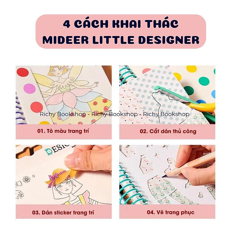 Mua Sổ Tay Thiết Kế Thời Trang Mideer Chính hãng Ưu đãi - Hình ảnh 4
