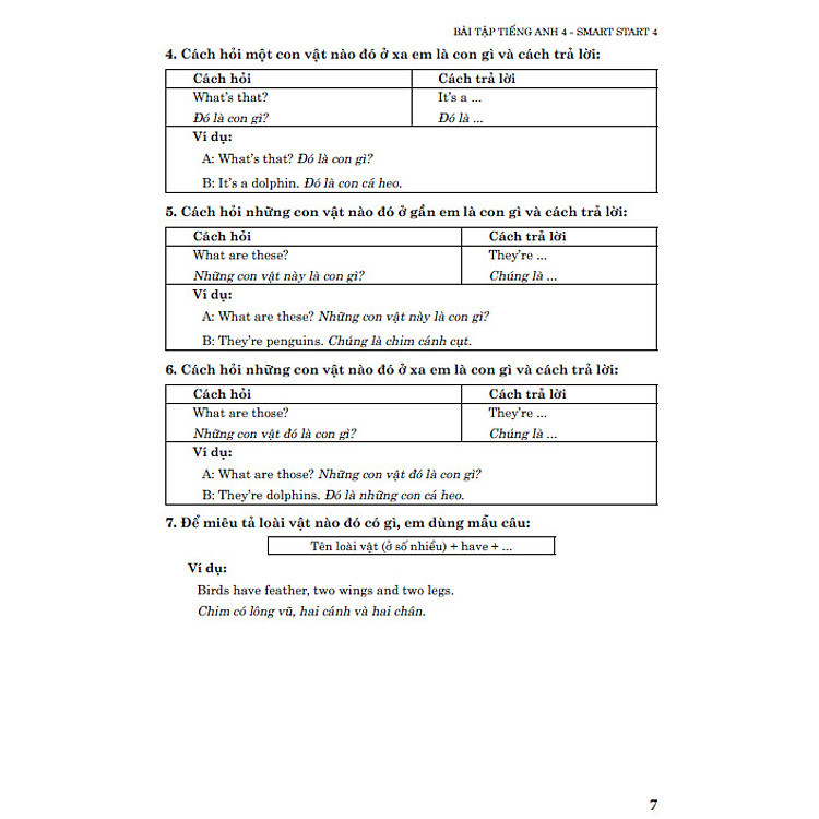 Bài Tập Tiếng Anh 4 - Ảnh 2