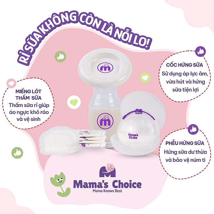 Mua Combo Cốc & Phễu Hứng Sữa Mama's Choice Giá tốt - Hình ảnh 4