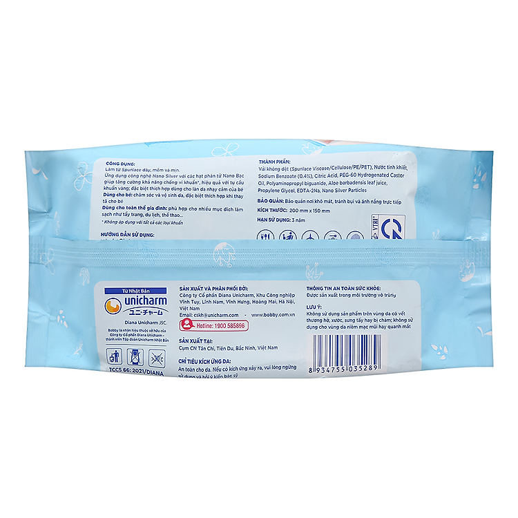 Mua Combo 3 Gói Khăn Ướt Bobby Care Giá rẻ - Hình ảnh 3