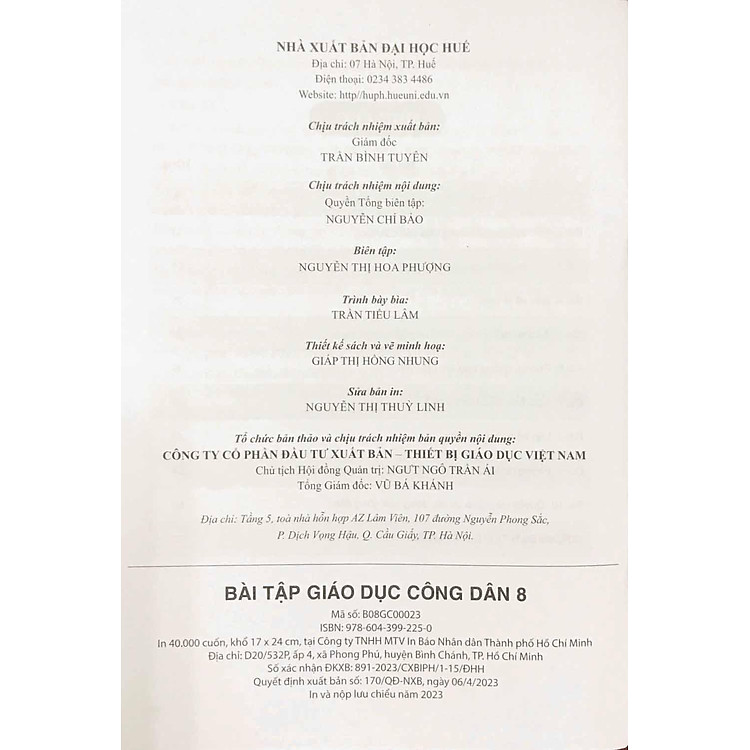 Bài Tập Giáo Dục Công Dân 8 (Cánh Diều) (2023) - Ảnh 6