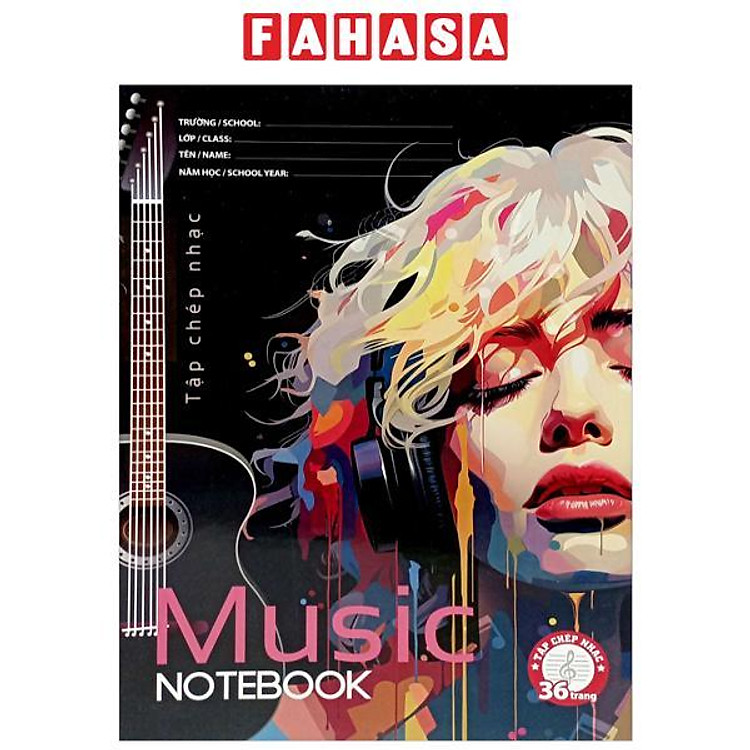 Tập Chép Nhạc 6 (36 trang)
