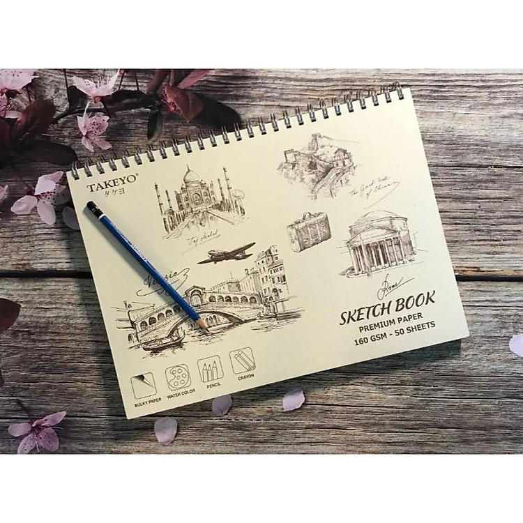 Sổ Vẽ Loxo A3 Takeyo