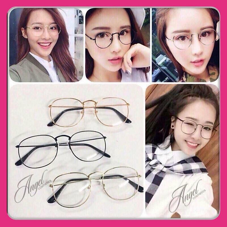 Kính teen có 3 MÀU hot giả cận