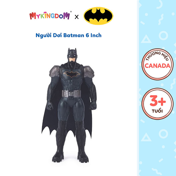 Mua tại Tiki: Mua Đồ Chơi Mô Hình BATMAN 6 Inch Chính hãng Ưu đãi