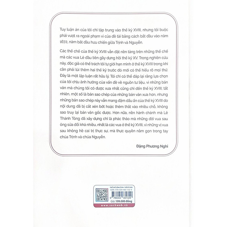 Thể chế công ở Việt Nam Thế kỷ XVIII - Ảnh 2