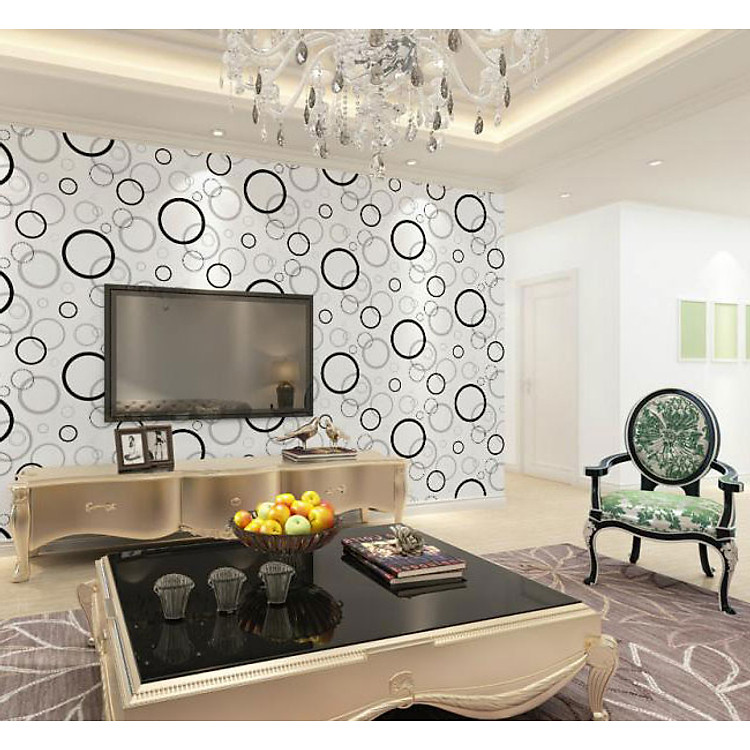 5M Giấy Dán Tường - Decal dán tường - Vong Tron