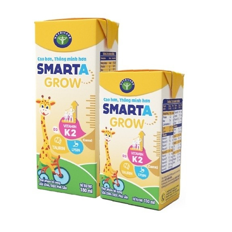 Thùng sữa Nutricare Smarta Grow cho trẻ Tin cậy Giá rẻ - Hình ảnh 3