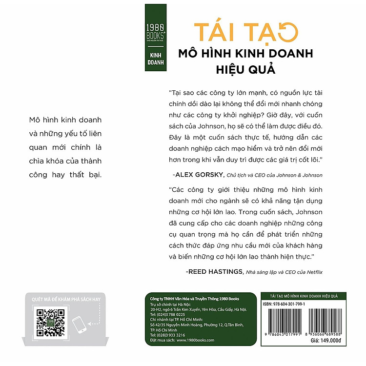 Tái Tạo Mô Hình Kinh Doanh Hiệu Quả - Ảnh 3