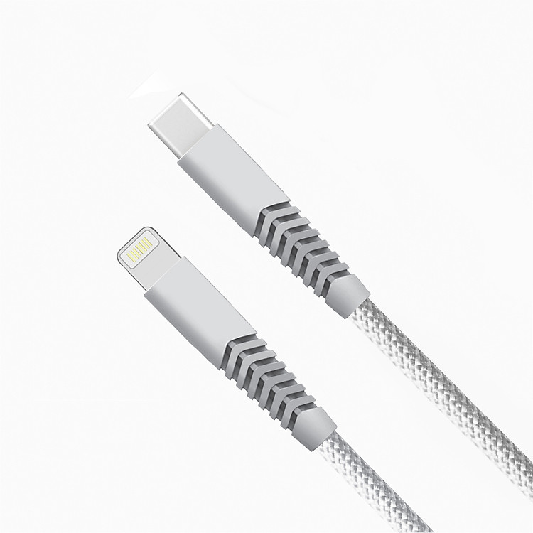 Cáp sạc nhanh TypeC-iP hàng chính hãng TESLA TL02L Nylon 1m | Bảo hành 12 tháng 1 đổi 1 | Made in Việt Nam