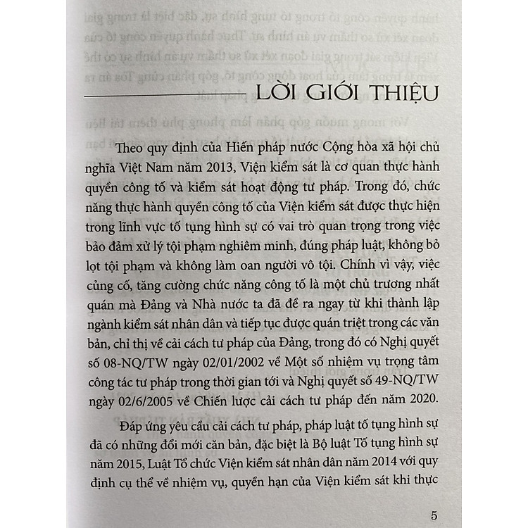 Thực Hành Quyền Công Tố Trong Giai Đoạn Xét Xử Sơ Thẩm Vụ Án Hình Sự - Ảnh 5