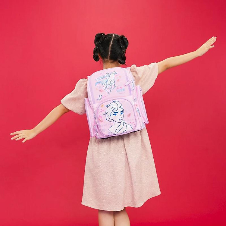 Ba Lô Chống Gù Fancy Nữ Hoàng Elsa - Cleverhippo BLF1225/PINK (Màu Hồng) - Ảnh 7