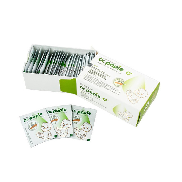 Gạc Rơ Lưỡi Dr Papie 10 gói Chính hãng Giá rẻ - Hình ảnh 5