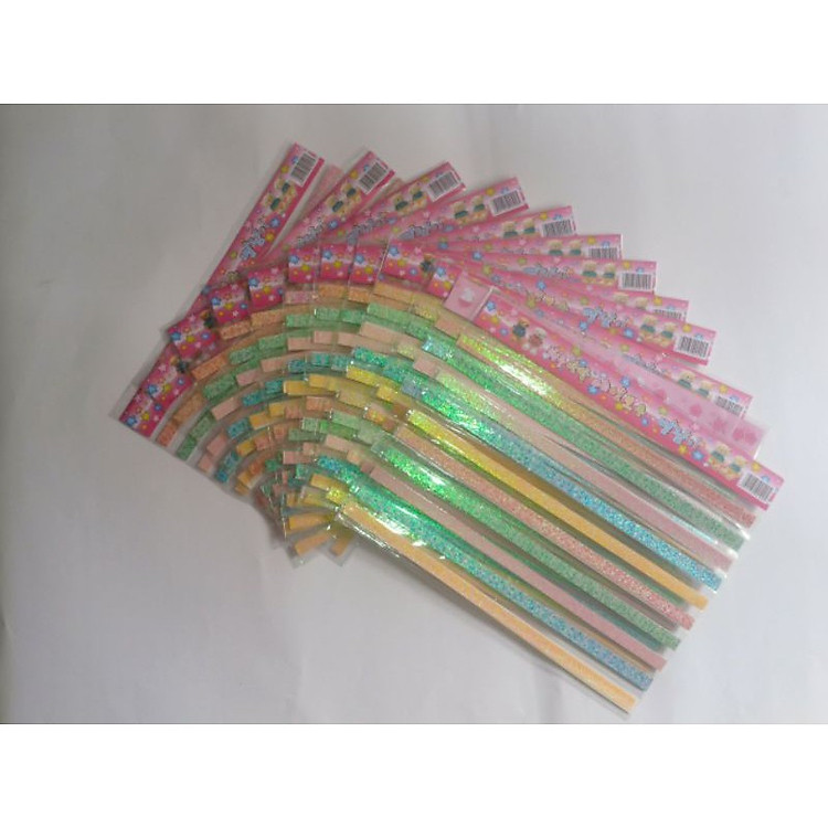 Combo 10 xấp 500 tờ giấy xếp ngôi sao dạ quang đẹp giá rẻ ✓ giấy xếp ngôi sao ✓ giấy gấp ngôi sao ✓ giấy xếp origami
