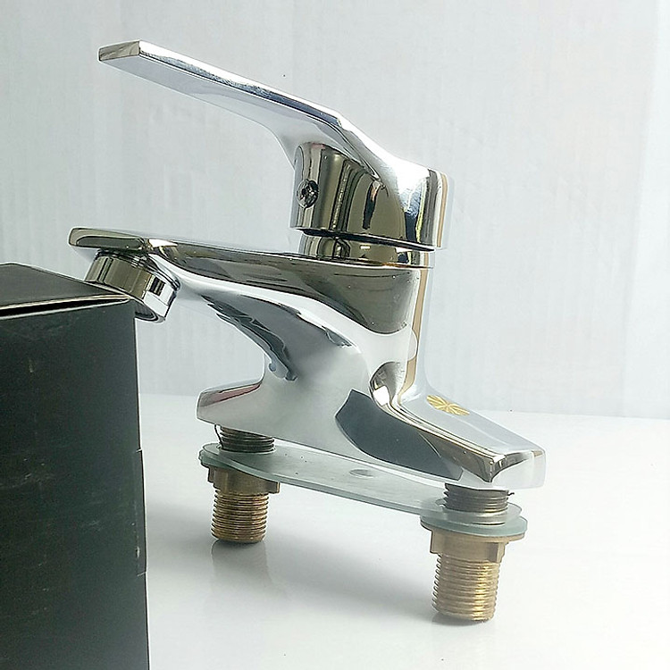 Vòi Lavabo, Vòi Chậu Rửa Nóng Lạnh, Đồng Mạ Crom