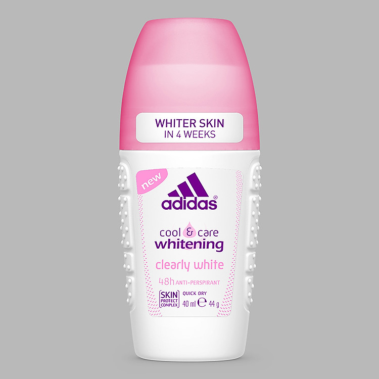 Lăn Khử Mùi Nữ Ngăn Mồ Hôi Adidas Clearly White 40ml