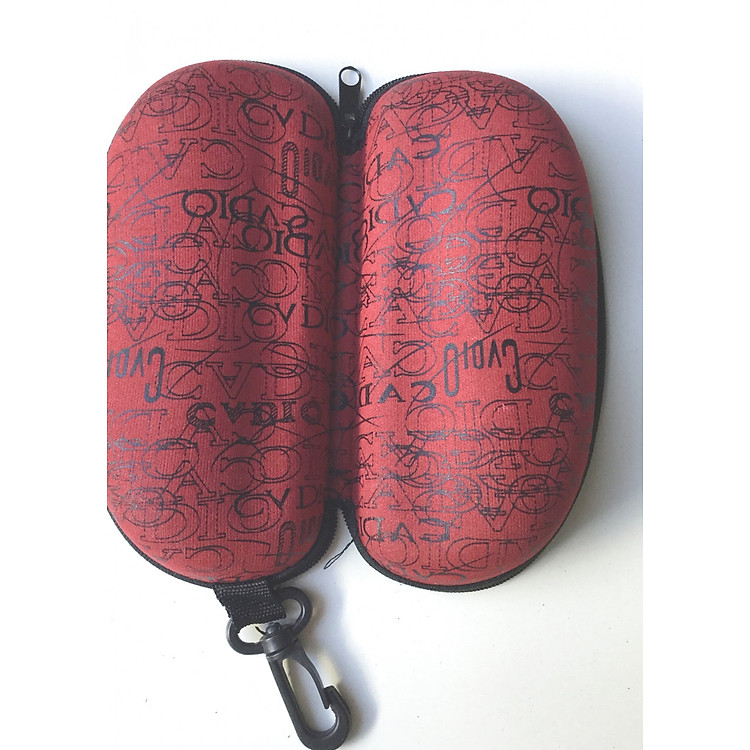 Hộp Đựng Mắt Thời Thượng Họa tiết hoa văn Bạc Ánh Kim