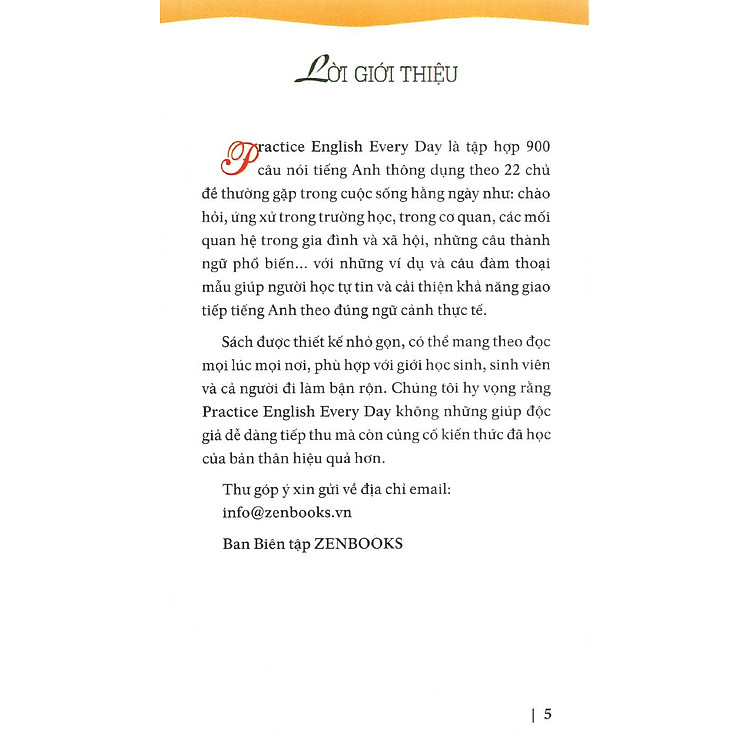Practice English Every Day - Đối Đáp Tiếng Anh Không Cần Nghĩ (Tái Bản 2022) - Ảnh 2