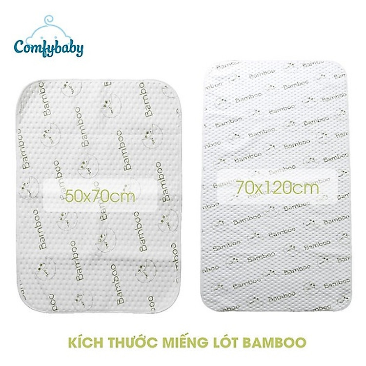 Mua Tấm lót chống thấm Comfybaby 4 lớp Chính hãng Tiết kiệm - Hình ảnh 2