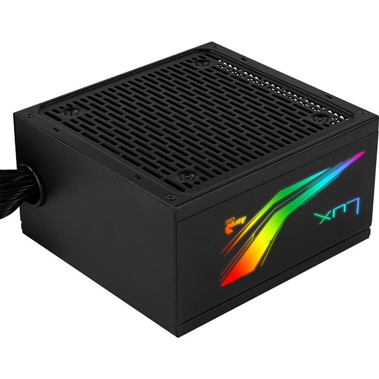 Nguồn máy tính Aerocool LUX RGB 750W 80 Plus Bronze - Hàng Chính Hãng