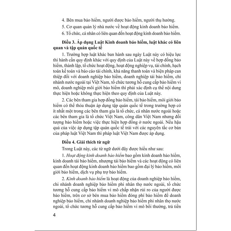 Luật Kinh Doanh Bảo Hiểm - Ảnh 3