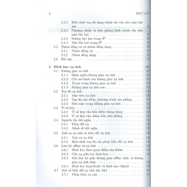 Giáo trình Hình học Tuyến tính - Đỗ Đức Thái (Chủ biên) - Ảnh 3