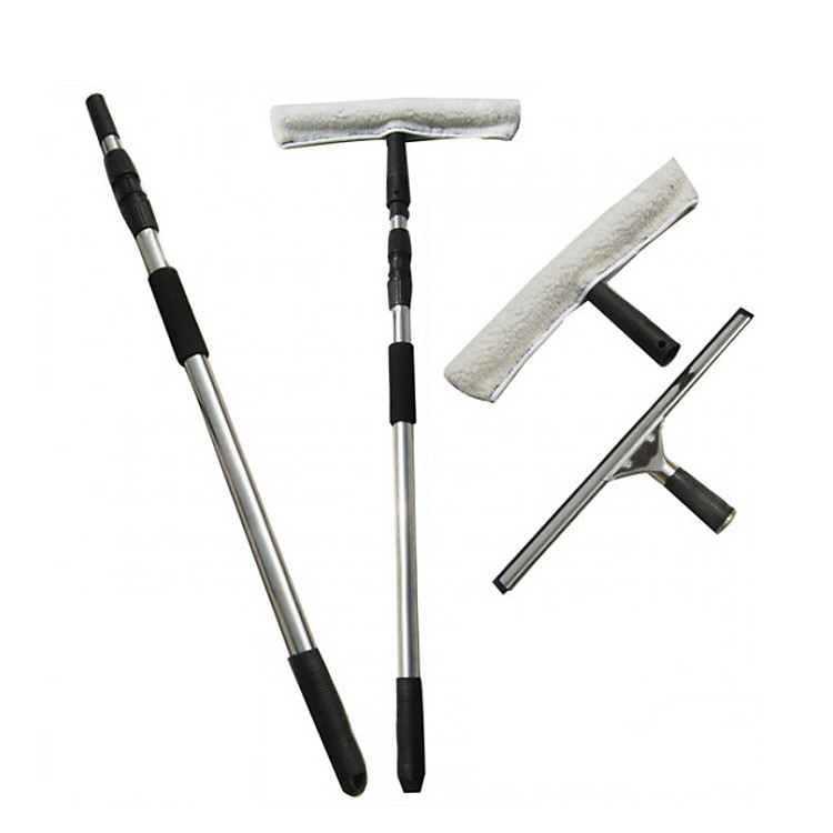 Dụng cụ lau kính siêu bền cây nối dài