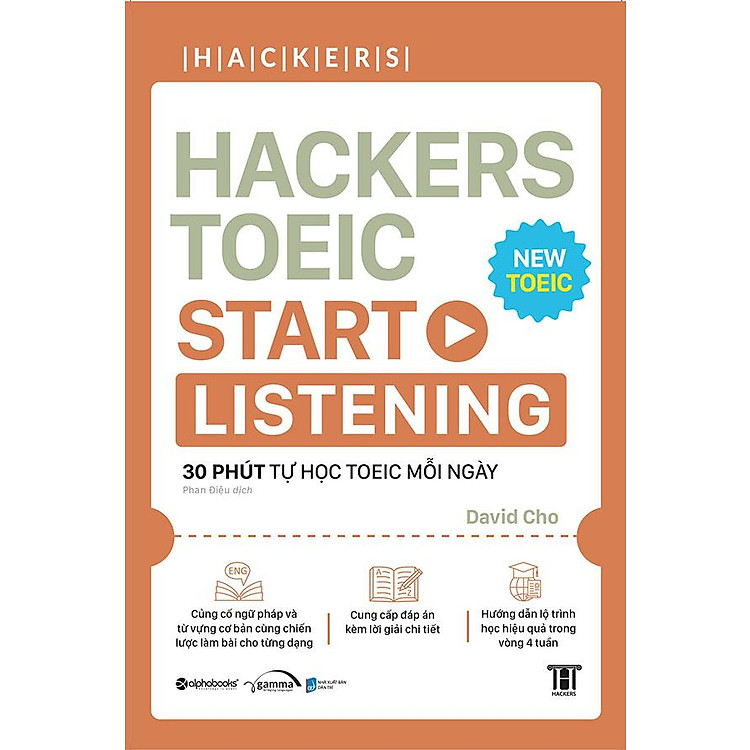 Hackers TOEIC Start Listening - 30 Phút Tự Học TOEIC Mỗi Ngày