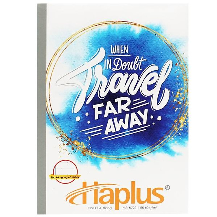 Tập Chill Kẻ Ngang Có Chấm (120 trang) - Ảnh 3