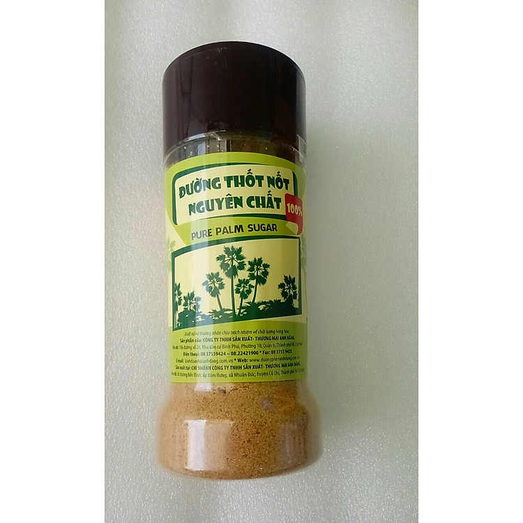 ĐƯỜNG THỐT NỐT NGUYÊN CHẤT DẠNG HỦ 300GR