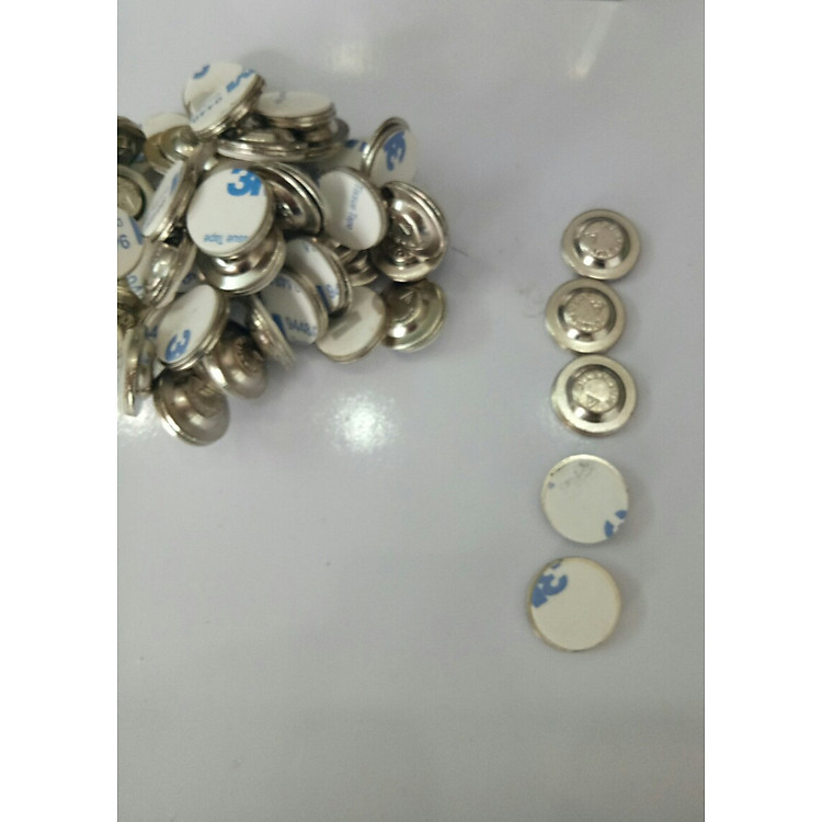 Nam châm cài áo 1 nút tròn (Bộ 30 viên)