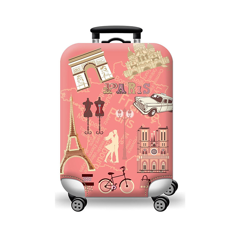 Túi bọc bảo vệ vali -Áo vỏ bọc vali - Du Lịch Nước Pháp