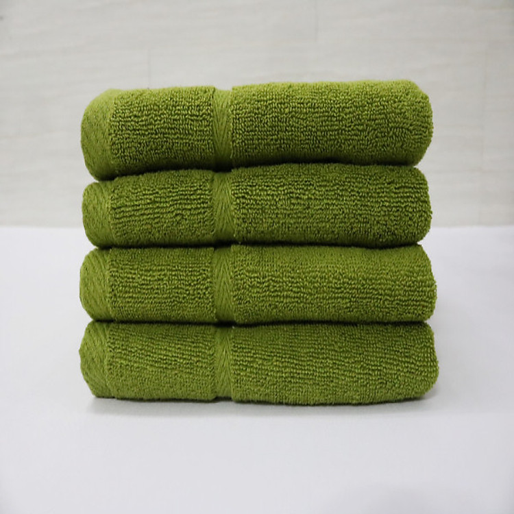 Khăn quấn tóc, khăn mặt SPA Nam Phong - 34x80 cm - màu xanh rêu nhạt