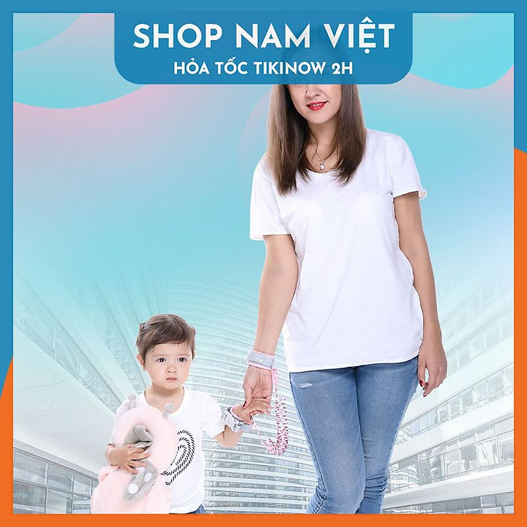 Dây Đai Chống Lạc Cho Bé 2.5m - Hồng Chính hãng Giá rẻ - Hình ảnh 2
