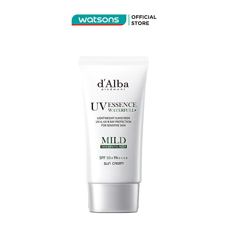 Kem Chống Nắng d'Alba Waterfull Mild Suncream SPF50 + PA ++++ 50ml