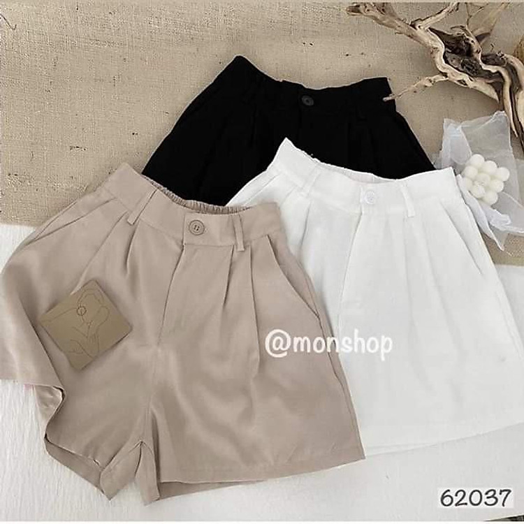 QUẦN SHORT LỬNG CÓ NÚT CÁ TÍNH UNIXEX CÓ UP VIDEO HANG THẬT LỬNG CHUN CO GIÃN NAM VÀ NỮ ĐỀU MẶC ĐƯỢC