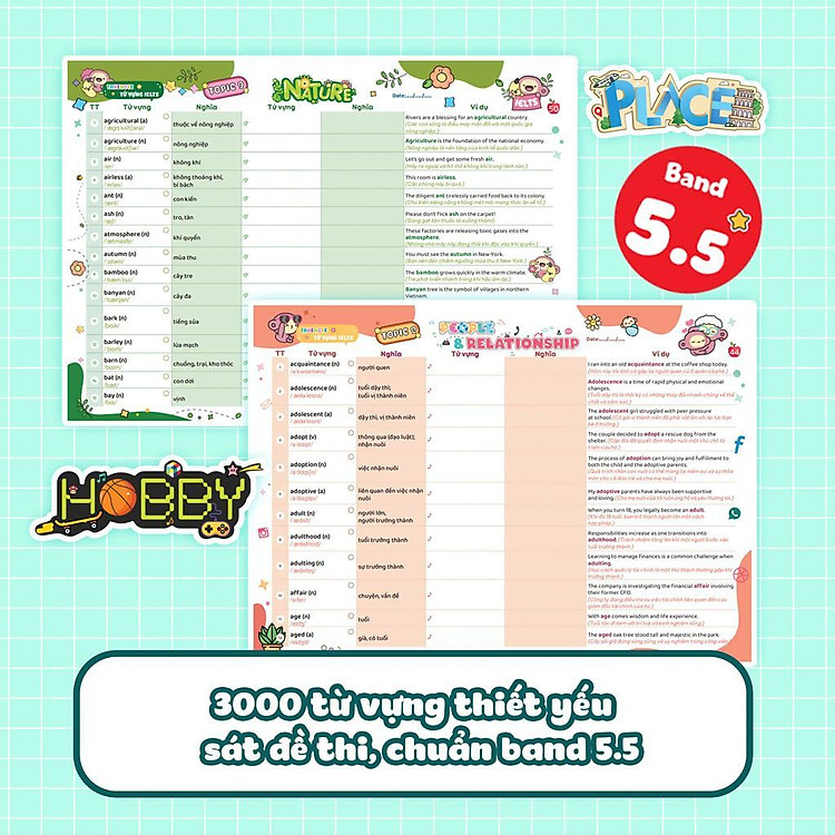 Takenote Ielts 3000 Từ Vựng Theo Chủ Đề - Band 5.5 - Ảnh 7