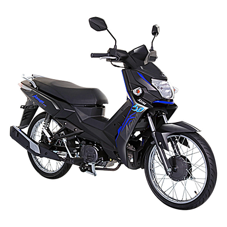 Xe Máy SYM Amigo 50 Phiên Bản Cao Cấp - Đen Xanh Mờ + Tặng Combo 4 Quà Tặng