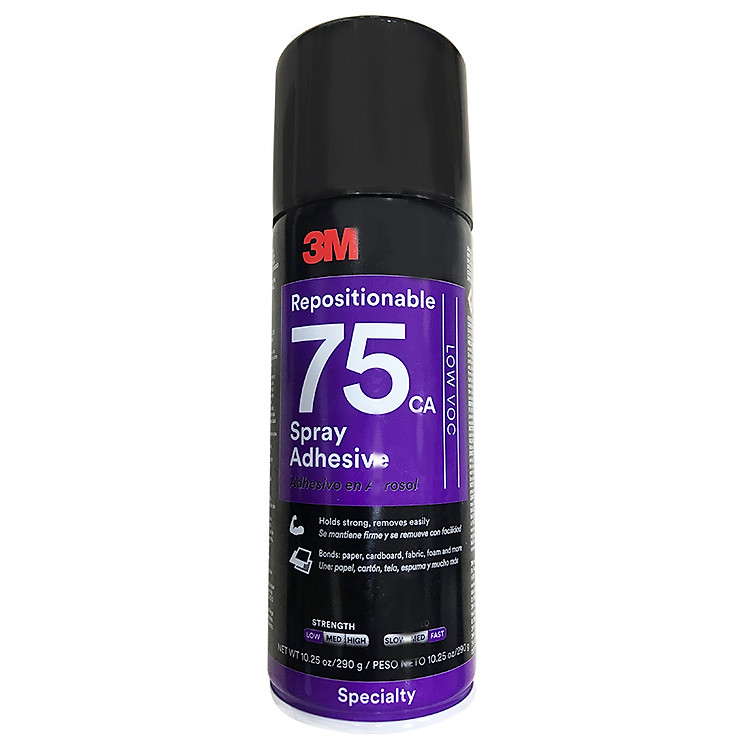Keo Xịt Đa Năng 3M Repositionable 75 (290g)