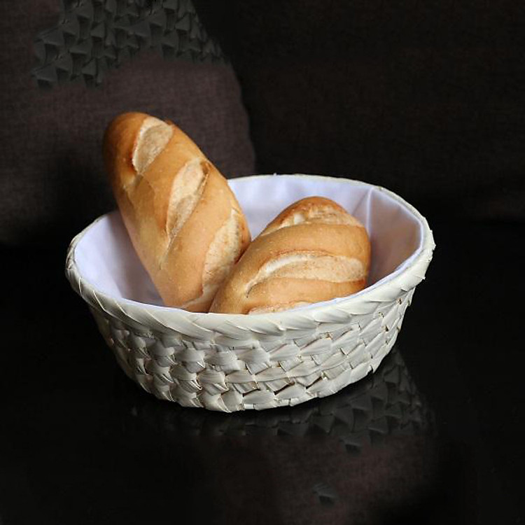 Rổ đan lá buông lót vải - Nhiều mẫu