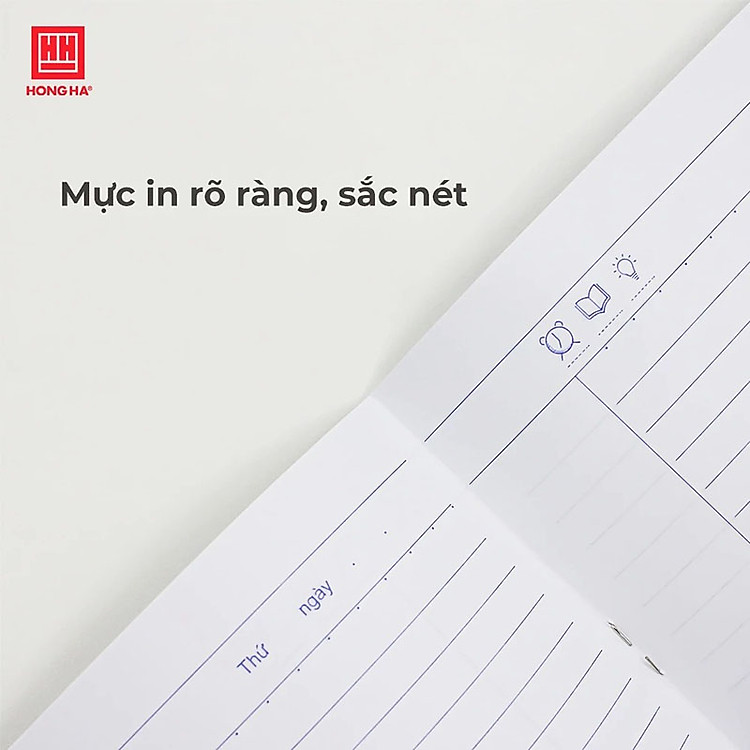 Vở kẻ ngang Hồng Hà 120 trang (Gáy vuông ép keo) - Ảnh 4