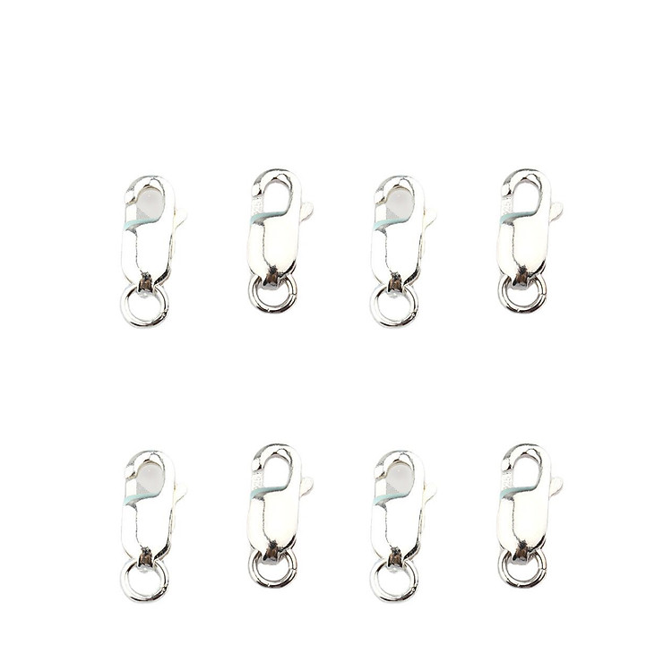 Combo charm bạc móc khóa kết vòng tay, dây chuỗi - Ngọc Quý Gemstones