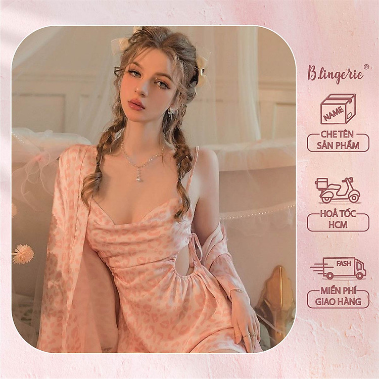 Váy Ngủ Nữ Tính Cuốn Hút (Không kèm áo choàng) - B.Lingerie